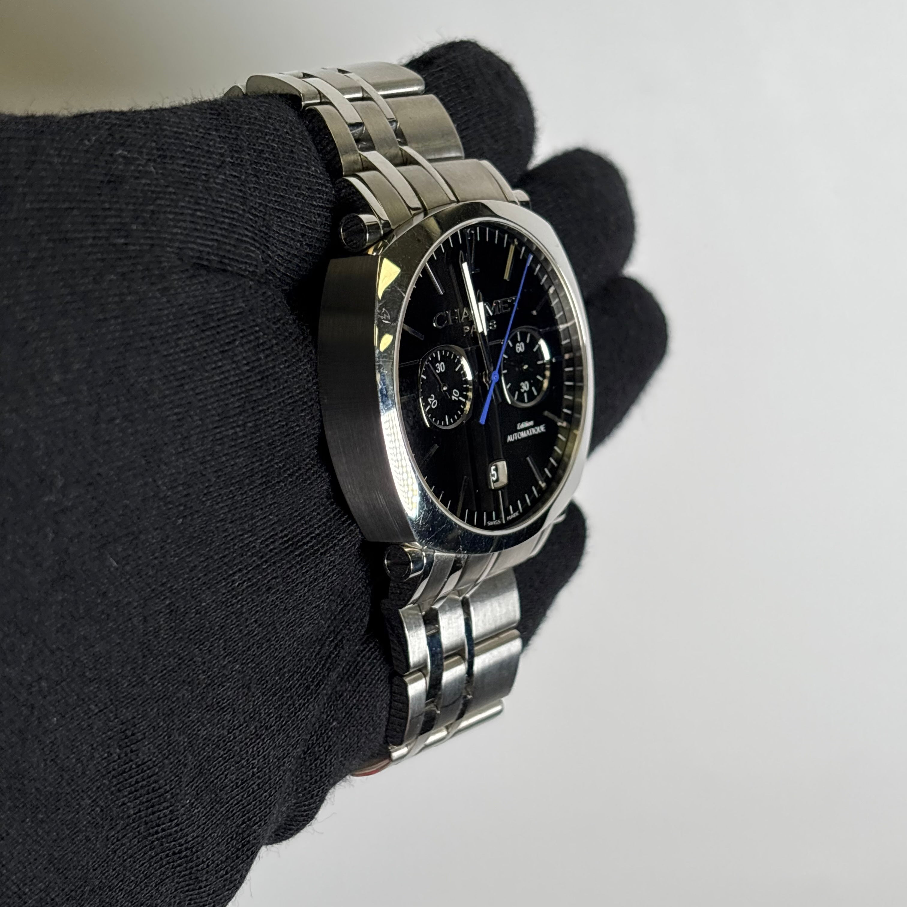 Chaumet Dandy 40mm Black Dial Watch Ref# 1229 – Happy Jewelers