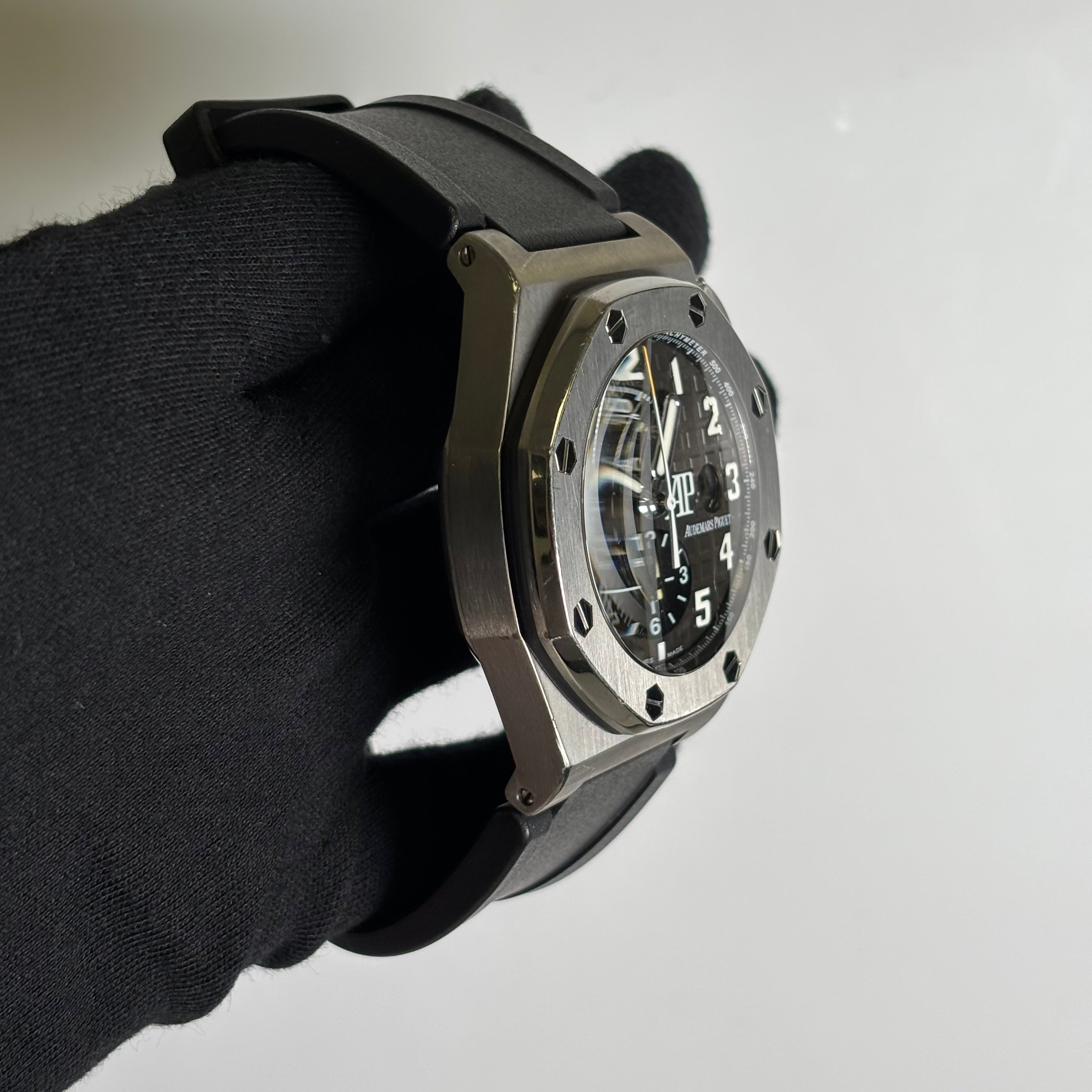 Audemars Piguet Royal Oak 41mm Green Dial Watch Ref# 25863ST.OO.A001CU.01 - Happy Jewelers Fine Jewelry Lifetime Warranty