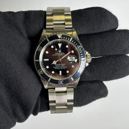 Rolex Submariner 40mm Black Dial Watch Ref# 16610 - Happy Jewelers Fine Jewelry Lifetime Warranty