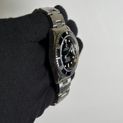 Rolex Submariner 40mm Black Dial Watch Ref# 16610 - Happy Jewelers Fine Jewelry Lifetime Warranty