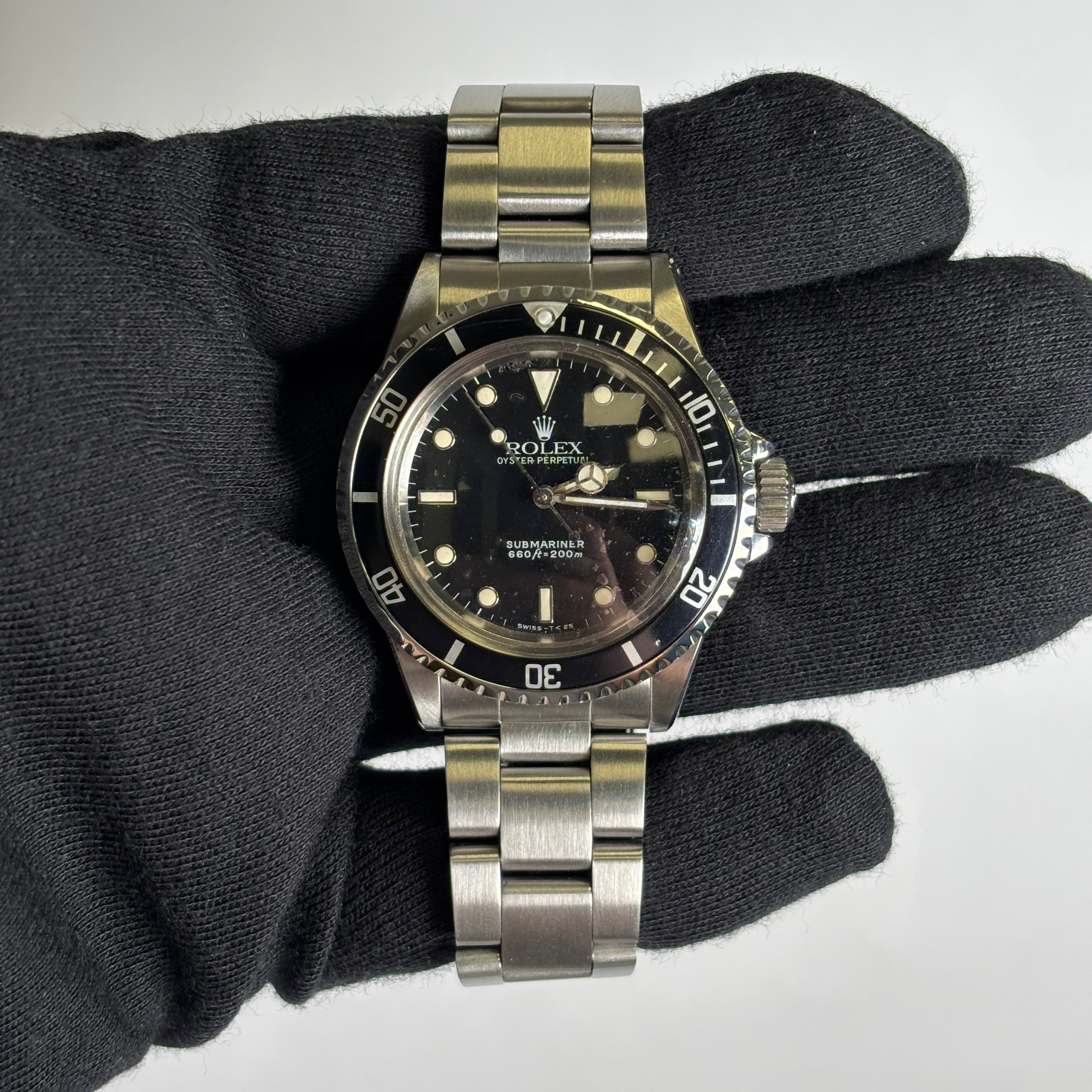 Rolex Submariner 40mm Black Dial Watch Ref# 5513 - Happy Jewelers Fine Jewelry Lifetime Warranty