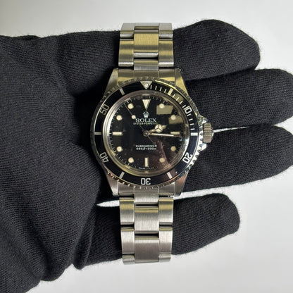 Rolex Submariner 40mm Black Dial Watch Ref# 5513 - Happy Jewelers Fine Jewelry Lifetime Warranty