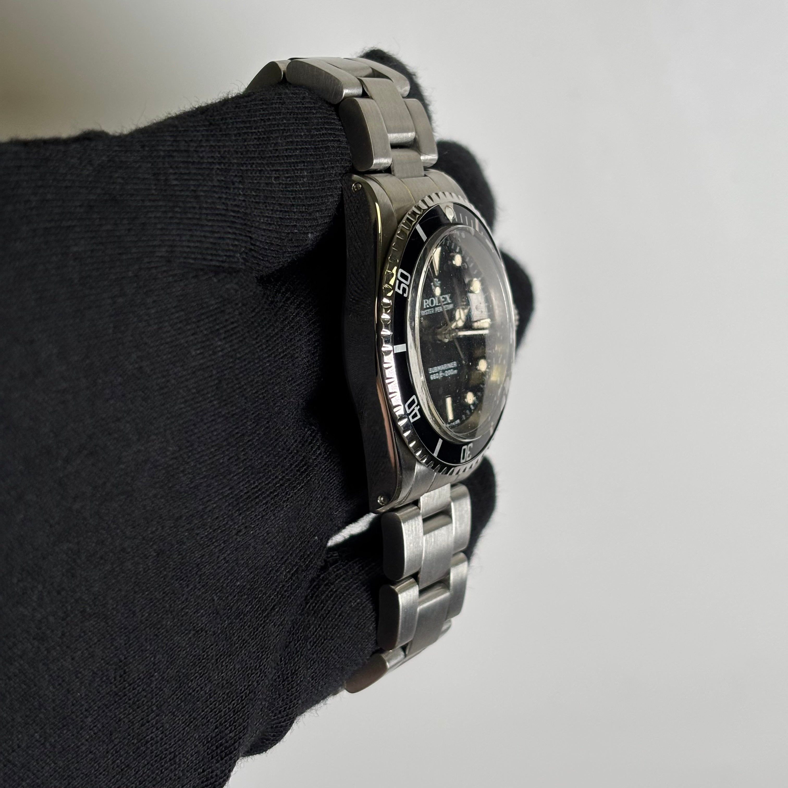 Rolex Submariner 40mm Black Dial Watch Ref# 5513 - Happy Jewelers Fine Jewelry Lifetime Warranty