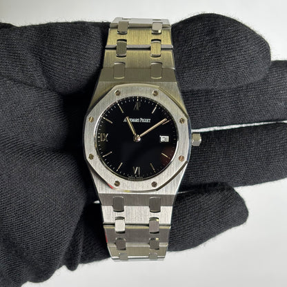 Audemars Piguet Royal Oak 33mm Black Dial Watch Ref# 56175SP - Happy Jewelers Fine Jewelry Lifetime Warranty