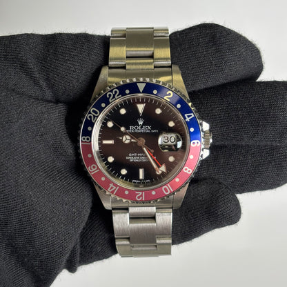 Rolex GMT-Master 40mm Black Dial Watch Ref# 16700 - Happy Jewelers Fine Jewelry Lifetime Warranty