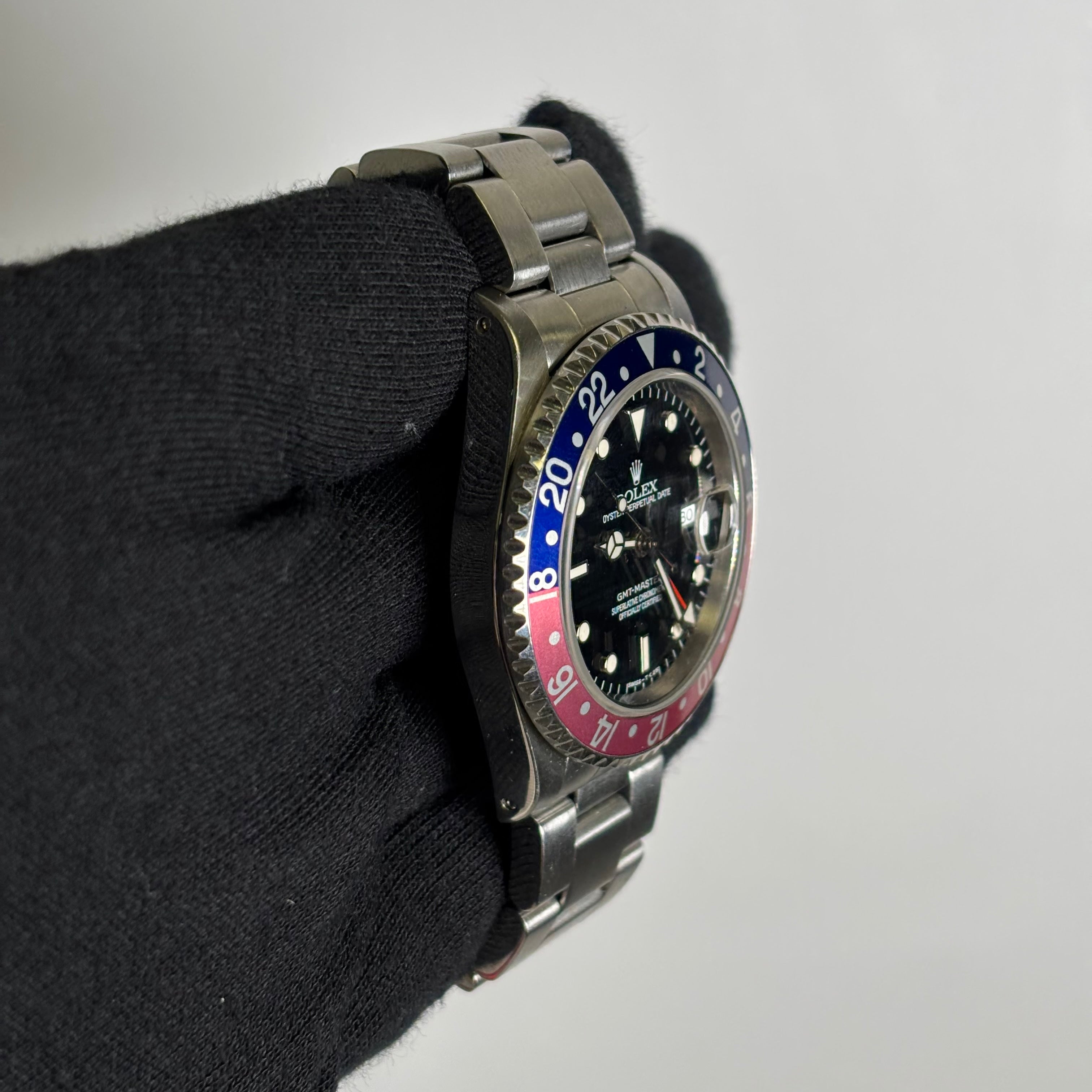 Rolex GMT-Master 40mm Black Dial Watch Ref# 16700 - Happy Jewelers Fine Jewelry Lifetime Warranty