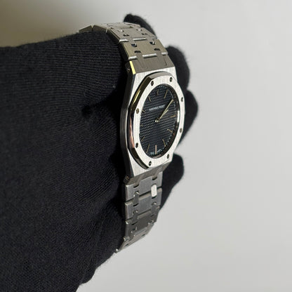 Audemars Piguet Royal Oak 33mm Black Dial Watch Ref# 56303ST - Happy Jewelers Fine Jewelry Lifetime Warranty