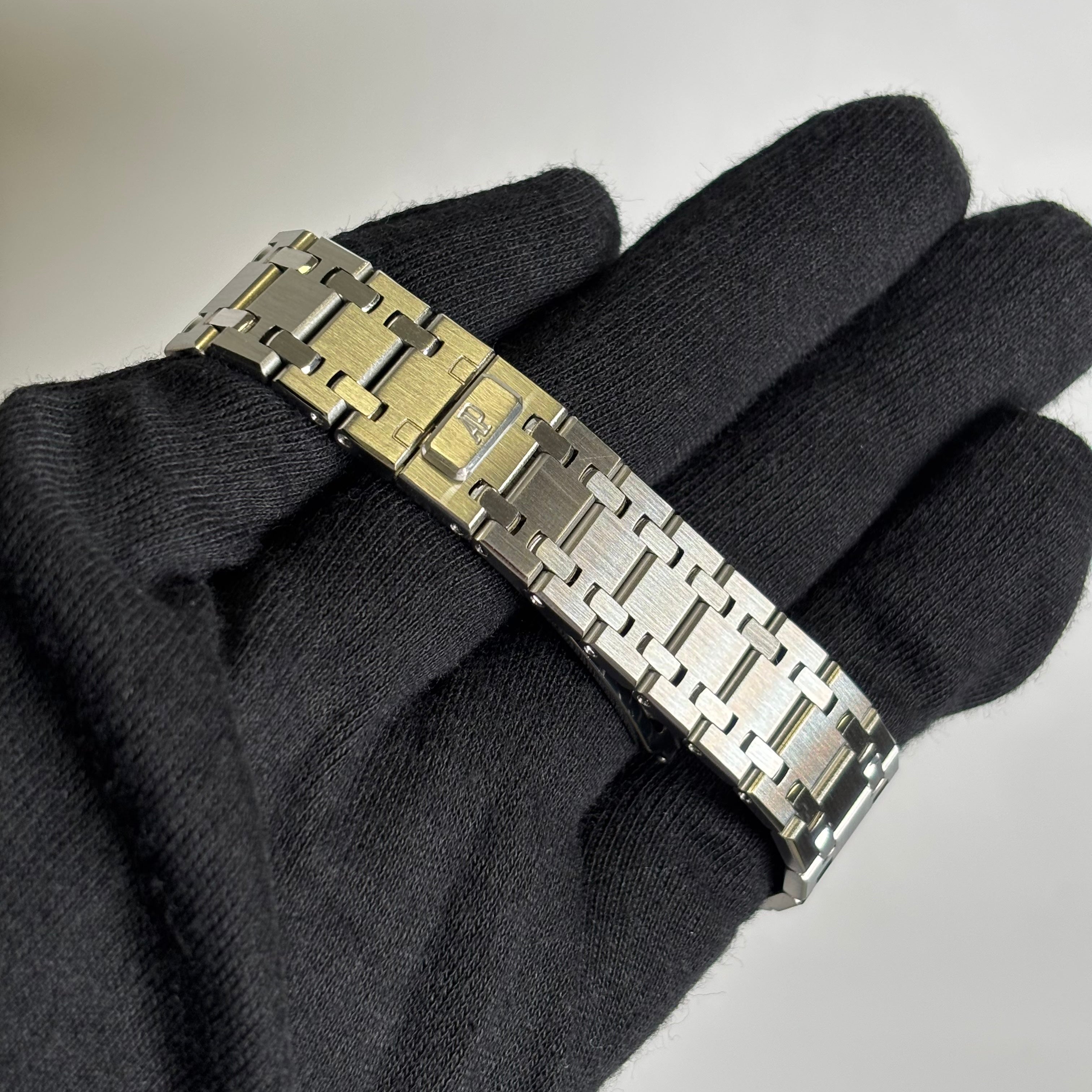 Audemars Piguet Royal Oak 33mm Black Dial Watch Ref# 56303ST - Happy Jewelers Fine Jewelry Lifetime Warranty