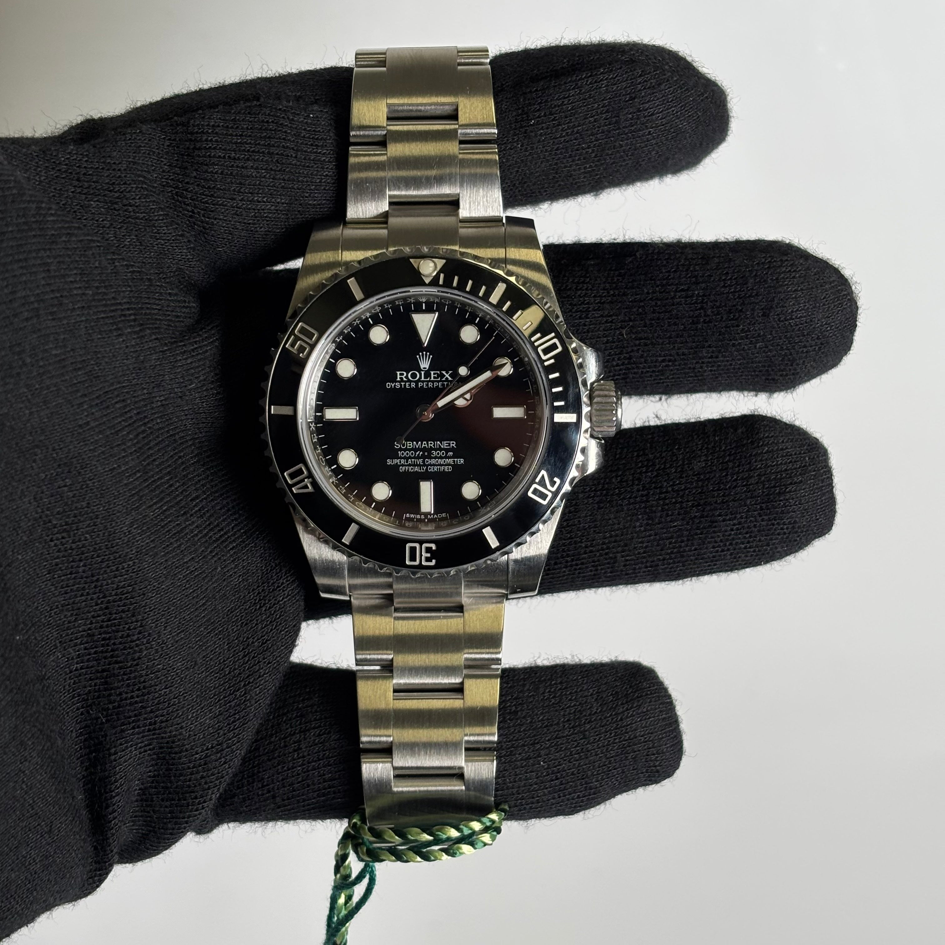 Rolex Submariner 40mm Black Dial Watch Ref# 114060 - Happy Jewelers Fine Jewelry Lifetime Warranty