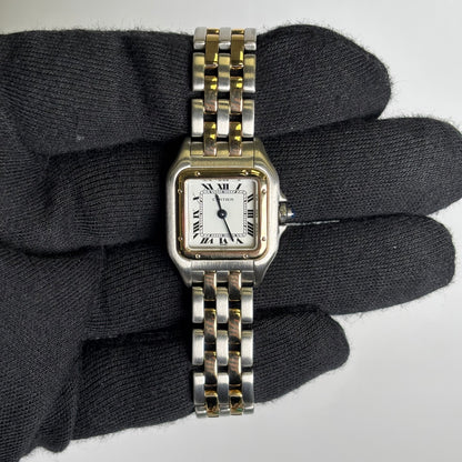 Cartier Panthere 22mm Ivory Roman Dial Watch Ref# W25029B6 - Happy Jewelers Fine Jewelry Lifetime Warranty