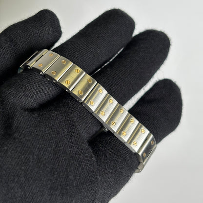Cartier Santos 24mm Silver Dial Watch Ref# 2423 - Happy Jewelers Fine Jewelry Lifetime Warranty
