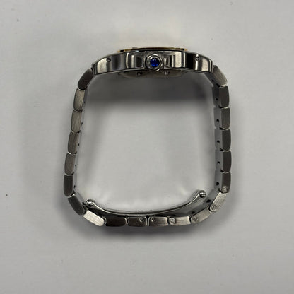 Cartier Santos 24mm Silver Dial Watch Ref# 2423 - Happy Jewelers Fine Jewelry Lifetime Warranty