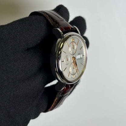 IWC Portofino 42mm White Dial Watch Ref# IW391031 - Happy Jewelers Fine Jewelry Lifetime Warranty