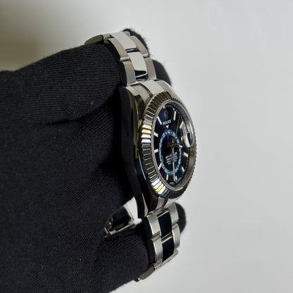 Rolex Sky-Dweller 42mm Blue Dial Watch Ref# 326934 - Happy Jewelers Fine Jewelry Lifetime Warranty