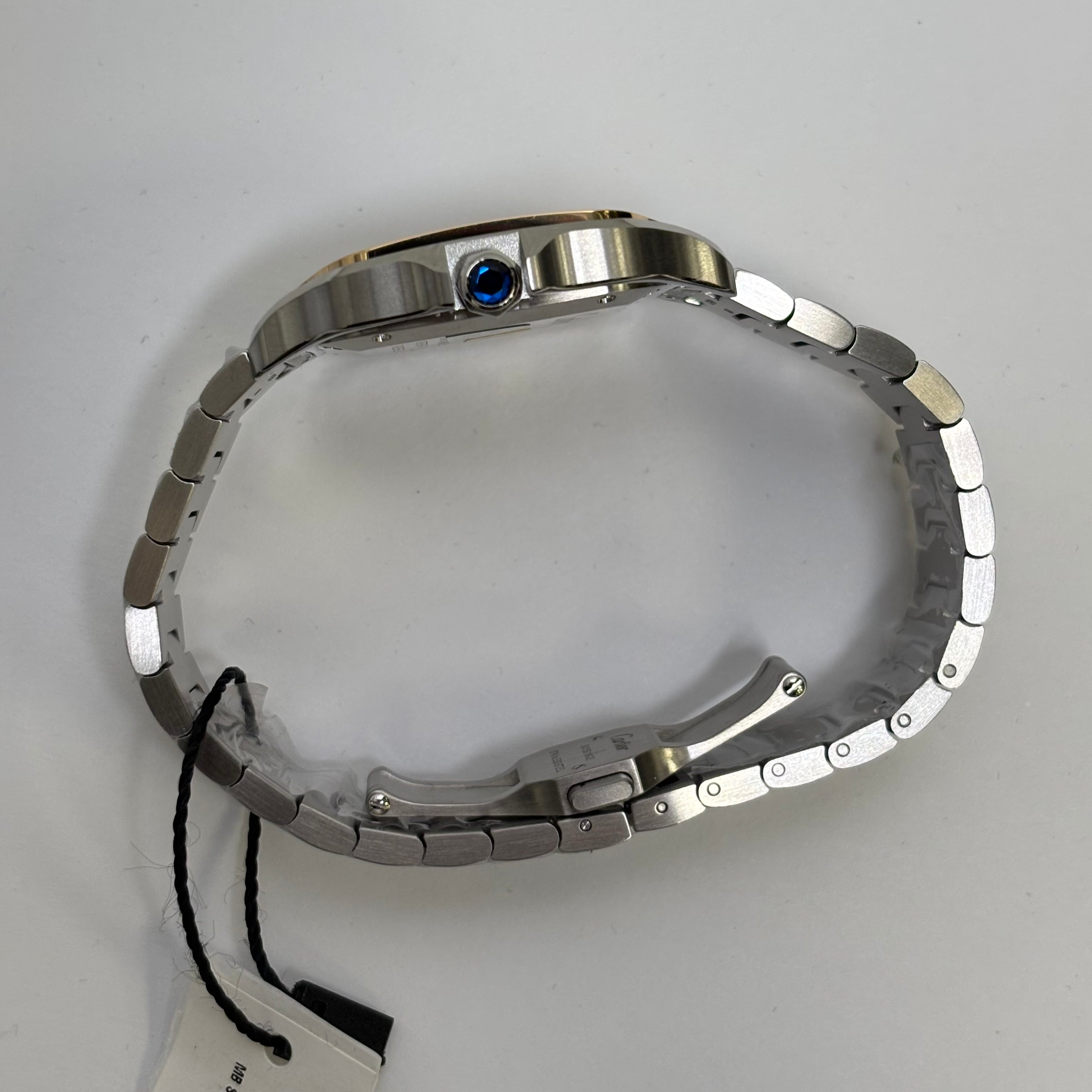 Cartier Santos 35mm White Dial Watch Ref# W2SA0016 - Happy Jewelers Fine Jewelry Lifetime Warranty