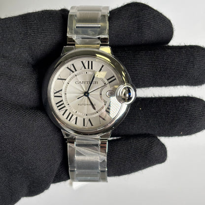 Cartier Ballon Bleu 40mm White Dial Watch Ref# WSBB0040 - Happy Jewelers Fine Jewelry Lifetime Warranty