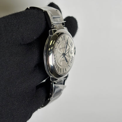 Cartier Ballon Bleu 40mm White Dial Watch Ref# WSBB0040 - Happy Jewelers Fine Jewelry Lifetime Warranty