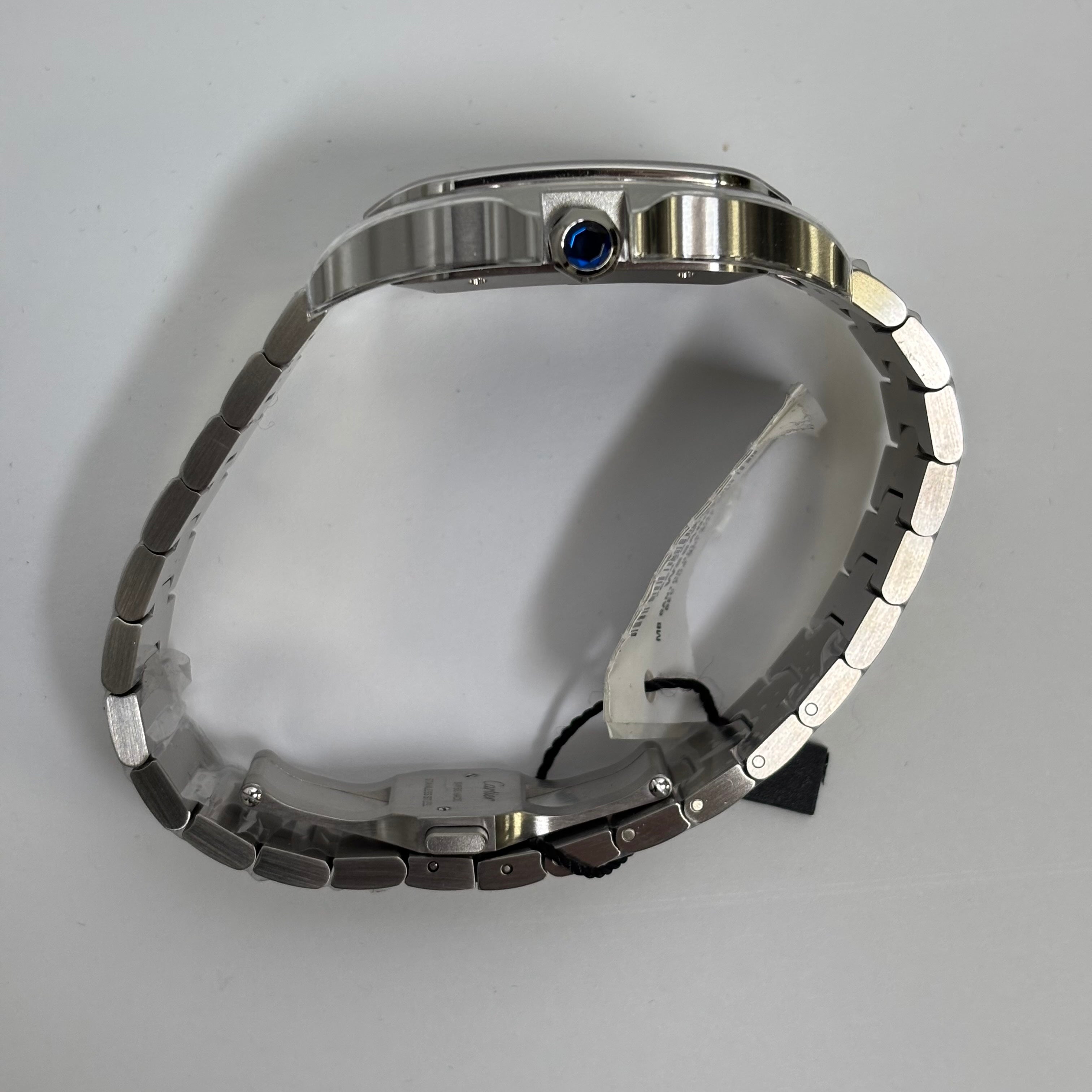 Cartier Santos 40mm Grey Dial Watch Ref# WSSA0076 - Happy Jewelers Fine Jewelry Lifetime Warranty