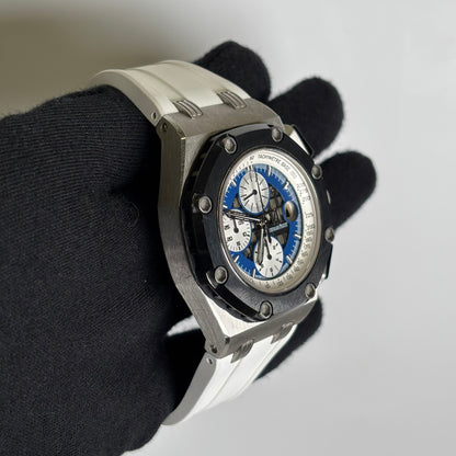 Audemars Piguet Royal Oak 42mm Openwork Dial Watch Ref# 26078PO.OO.D018CR.01 - Happy Jewelers Fine Jewelry Lifetime Warranty