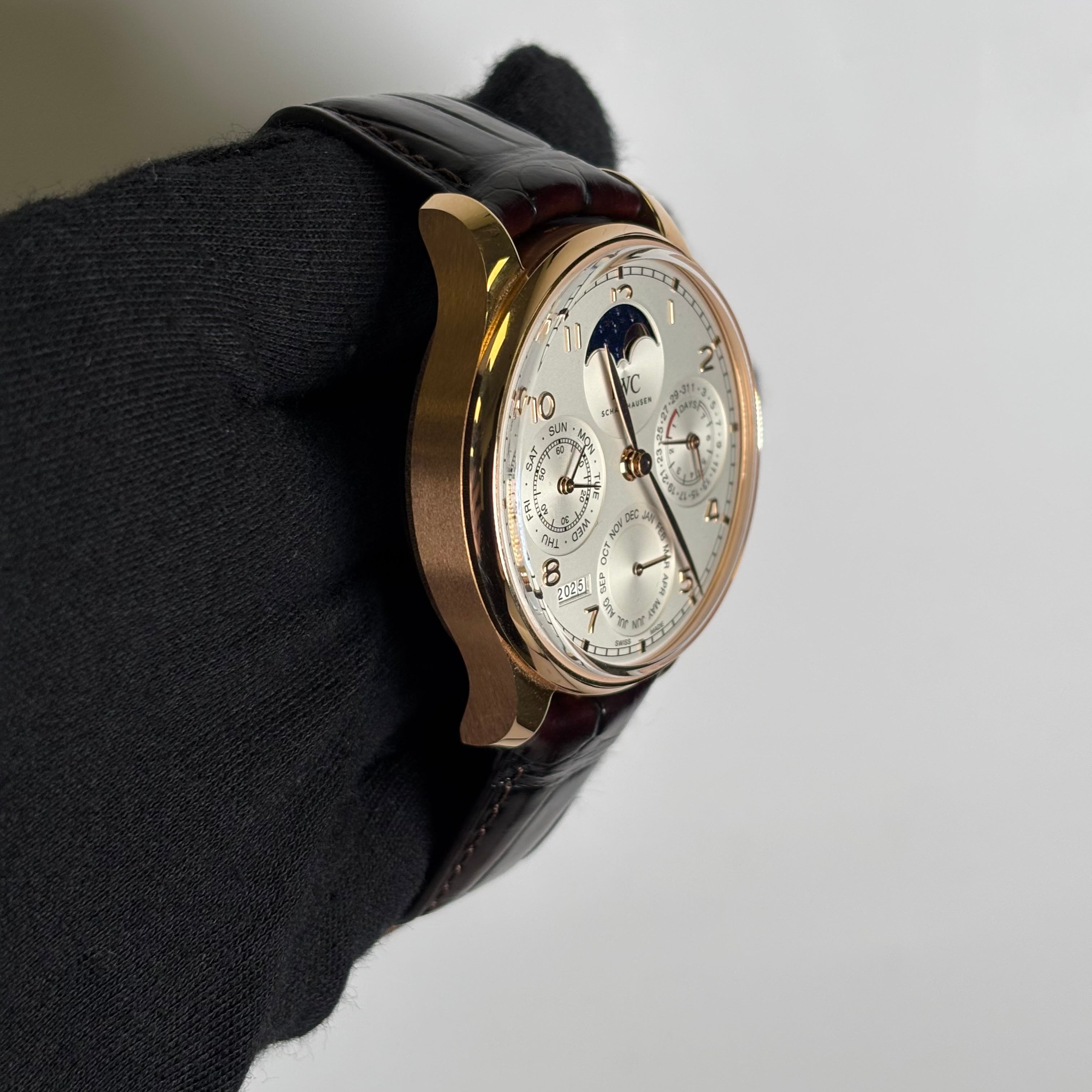 IWC Portugieser 44.2mm White Dial Watch Ref# IW503302 - Happy Jewelers Fine Jewelry Lifetime Warranty
