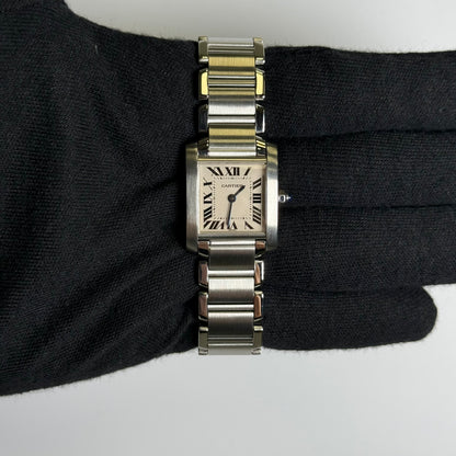 Cartier Tank 20mm Ivory Dial Watch Ref# W51008Q3 - Happy Jewelers Fine Jewelry Lifetime Warranty