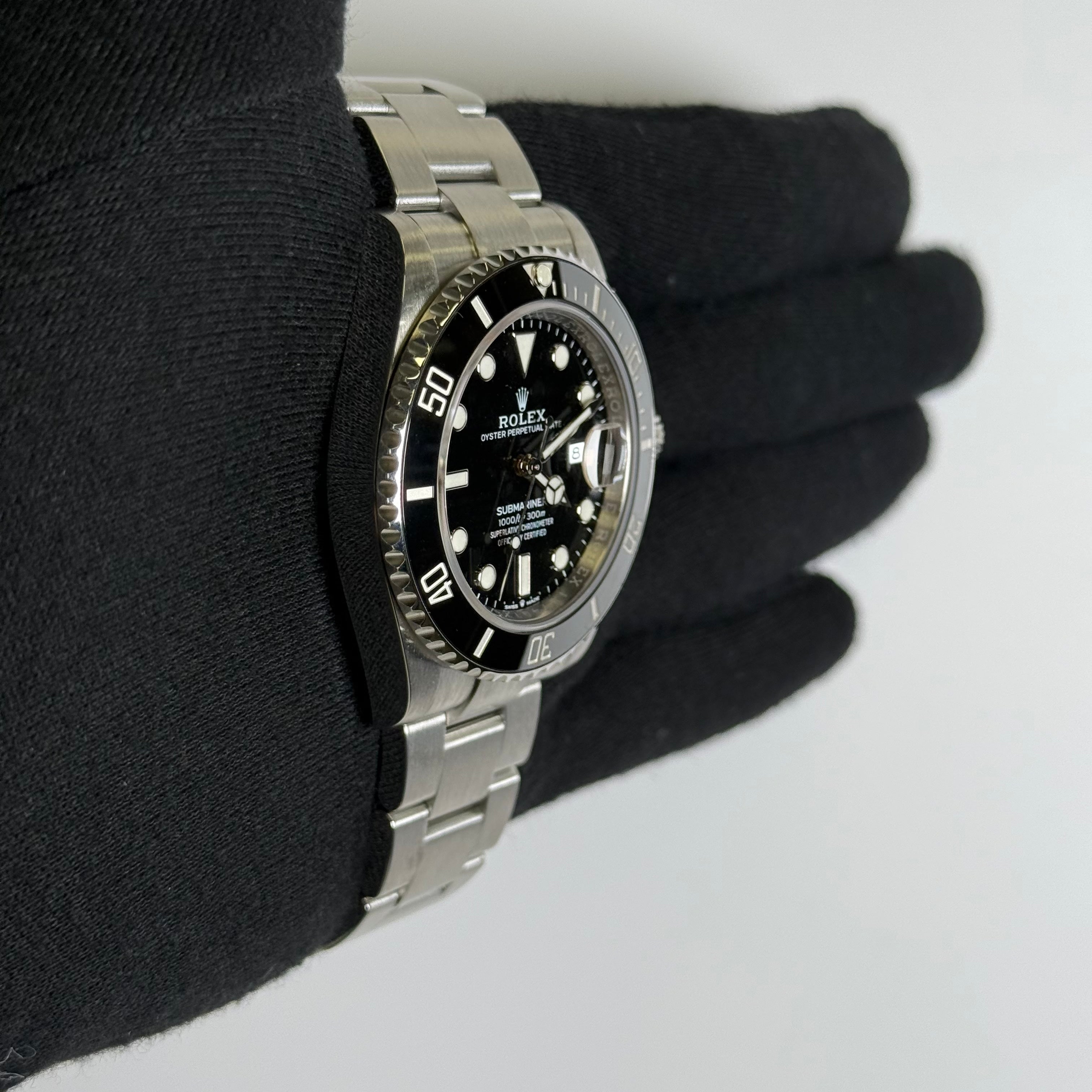 Rolex Submariner 41mm Black Dial Watch Ref# 126610LN - Happy Jewelers Fine Jewelry Lifetime Warranty
