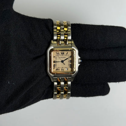 Cartier Panthere 26mm Ivory Dial Watch Ref# 83083242 - Happy Jewelers Fine Jewelry Lifetime Warranty