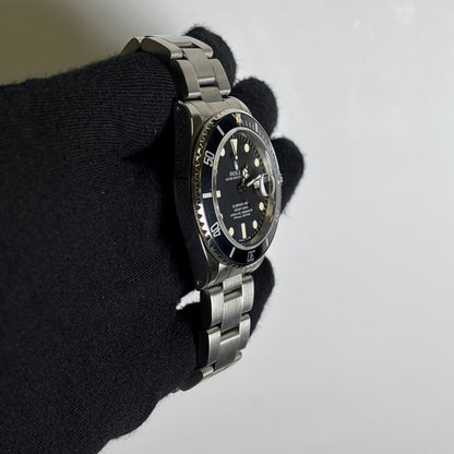 Rolex Submariner 40mm Black Dial Watch Ref# 16800 - Happy Jewelers Fine Jewelry Lifetime Warranty