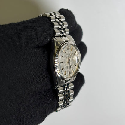 Rolex Datejust 36mm Silver Dial Watch Ref# 16014 - Happy Jewelers Fine Jewelry Lifetime Warranty