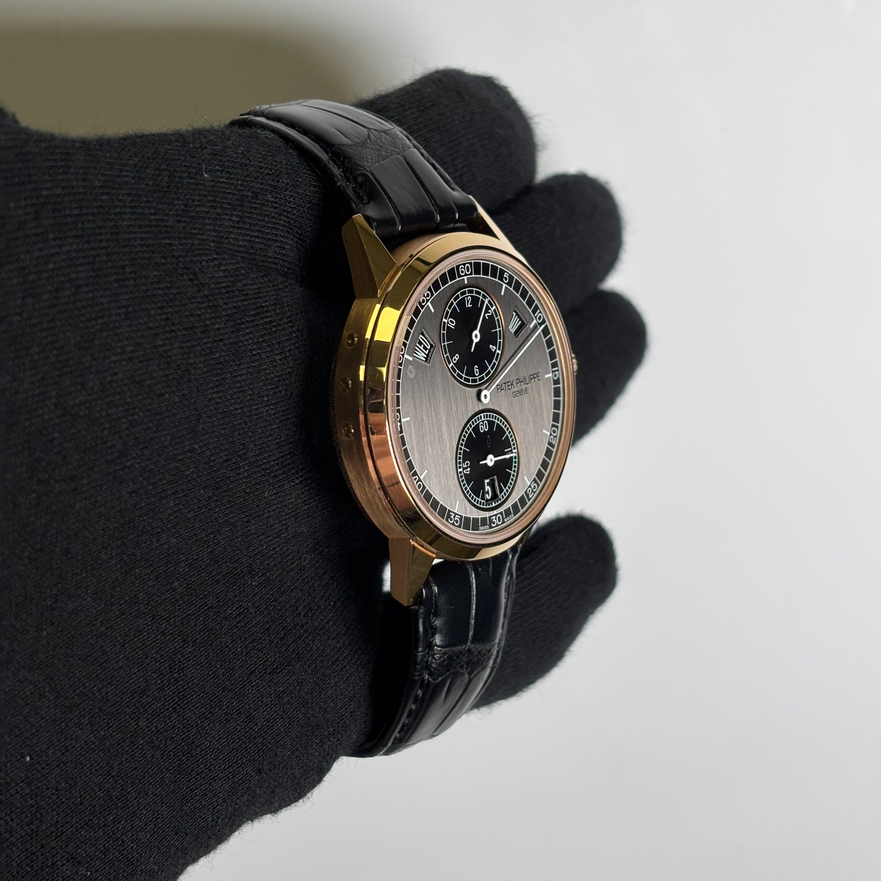 Patek Philippe Annual Calendar 40.5mm Grey Dial Watch Ref# 5235/50R-001 - Happy Jewelers Fine Jewelry Lifetime Warranty