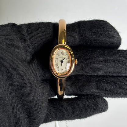 Cartier Baignoire 18.7mm White Dial Watch Ref# WGBA0048 - Happy Jewelers Fine Jewelry Lifetime Warranty