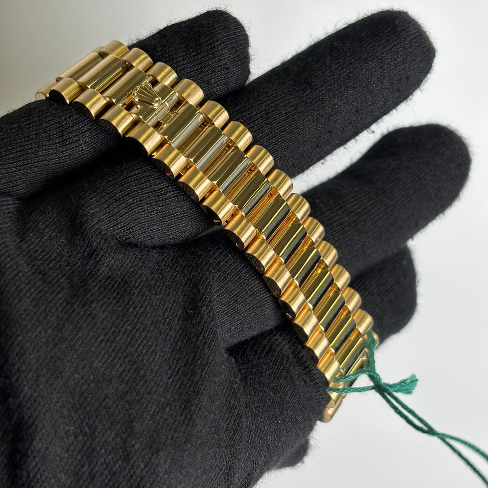 Rolex Day-Date 40mm Green Dial Watch Ref# 228238