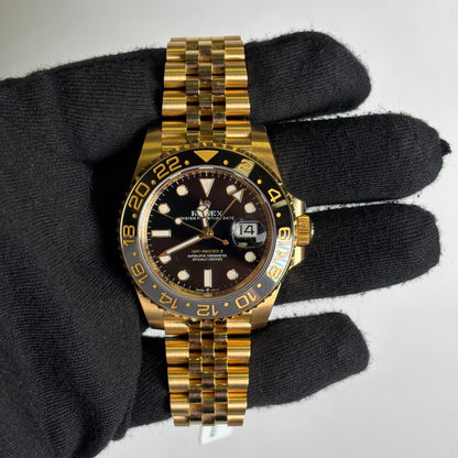 Rolex GMT-Master II 40mm Black Dial Watch Ref# 126718GRNR - Happy Jewelers Fine Jewelry Lifetime Warranty
