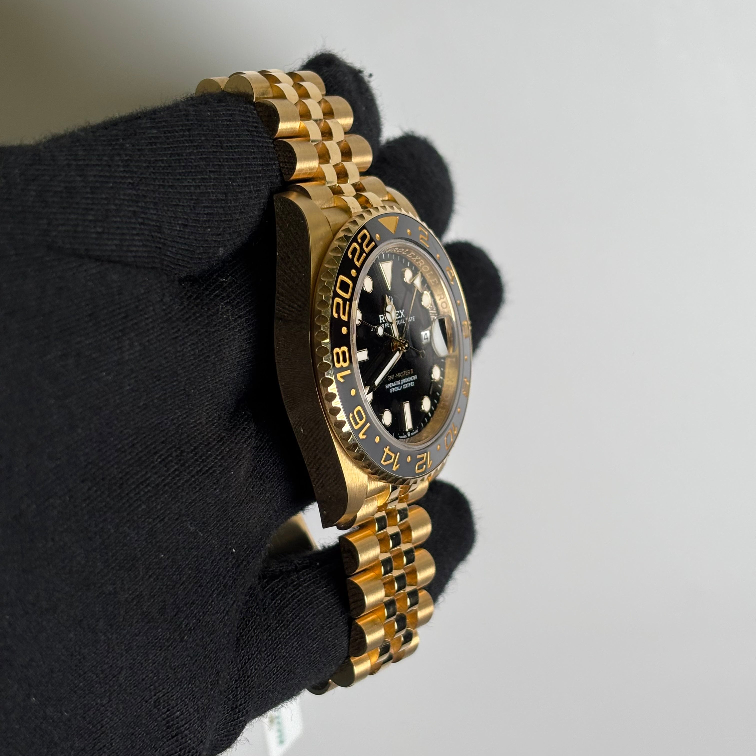 Rolex GMT-Master II 40mm Black Dial Watch Ref# 126718GRNR - Happy Jewelers Fine Jewelry Lifetime Warranty