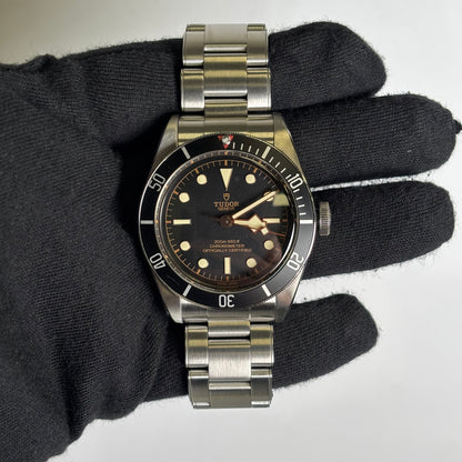 Tudor Black Bay 41mm Black Dial Watch Ref# 79230N - Happy Jewelers Fine Jewelry Lifetime Warranty