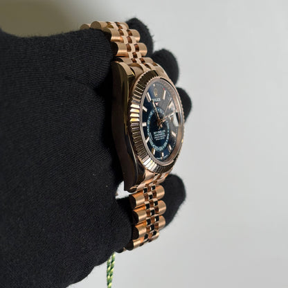 Rolex Sky-Dweller 42mm Blue Dial Watch Ref# 336935 - Happy Jewelers Fine Jewelry Lifetime Warranty