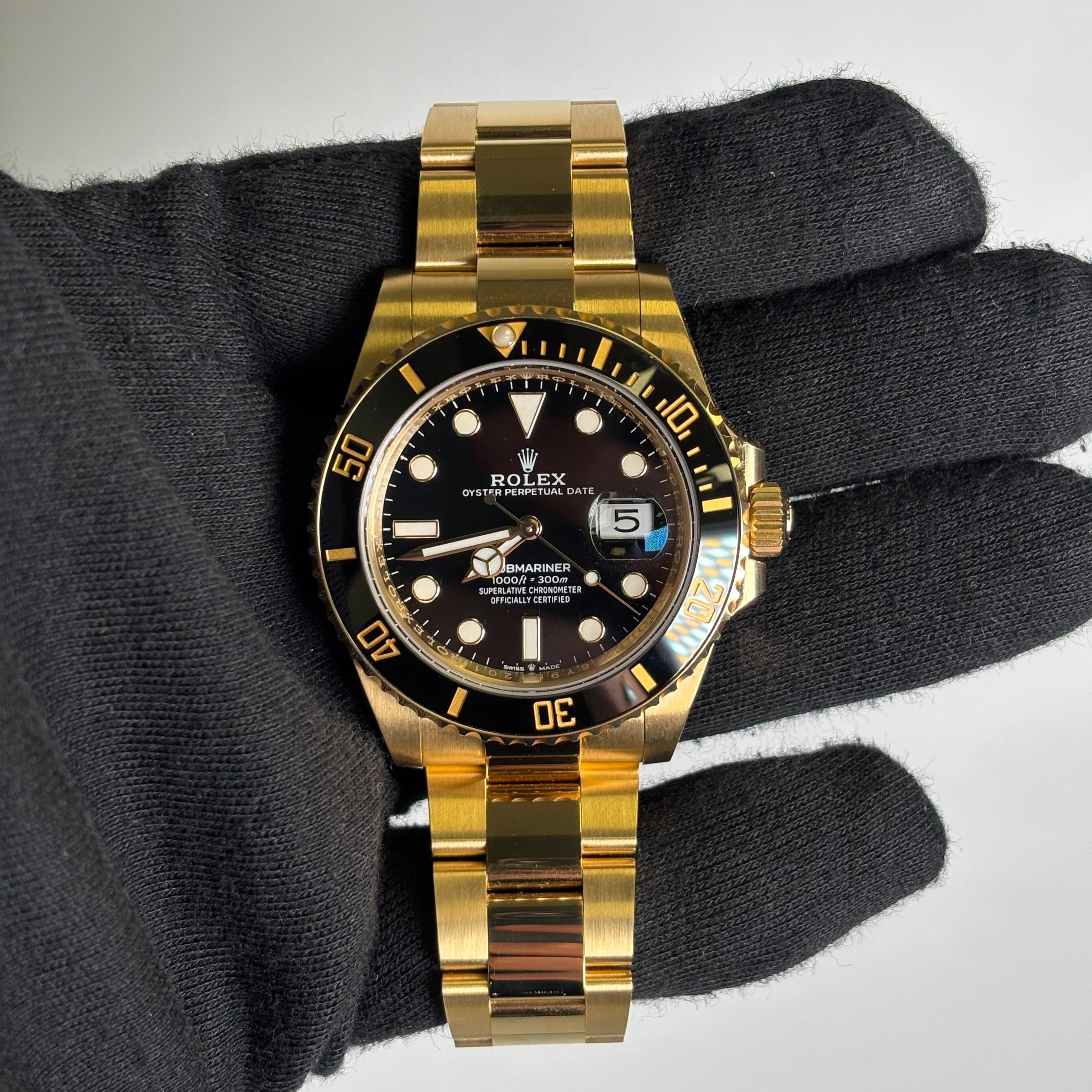 Rolex Submariner 41mm Black Dial Watch Ref# 126618LN - Happy Jewelers Fine Jewelry Lifetime Warranty