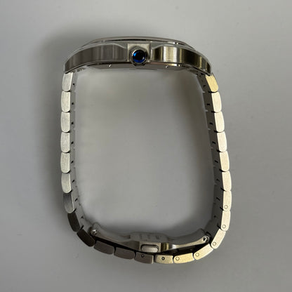 Cartier Santos 39.8mm Green Dial Watch Ref# WSSA0062 - Happy Jewelers Fine Jewelry Lifetime Warranty