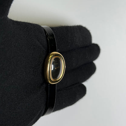 Cartier Baignoire 18.7mm Black Dial Watch Ref# WGBA0040 - Happy Jewelers Fine Jewelry Lifetime Warranty