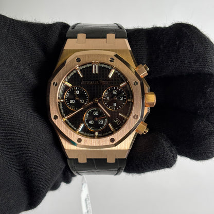 Audemars Piguet Royal Oak 41mm Black Dial Watch Ref# 26240OR.OO.D002CR.02 - Happy Jewelers Fine Jewelry Lifetime Warranty