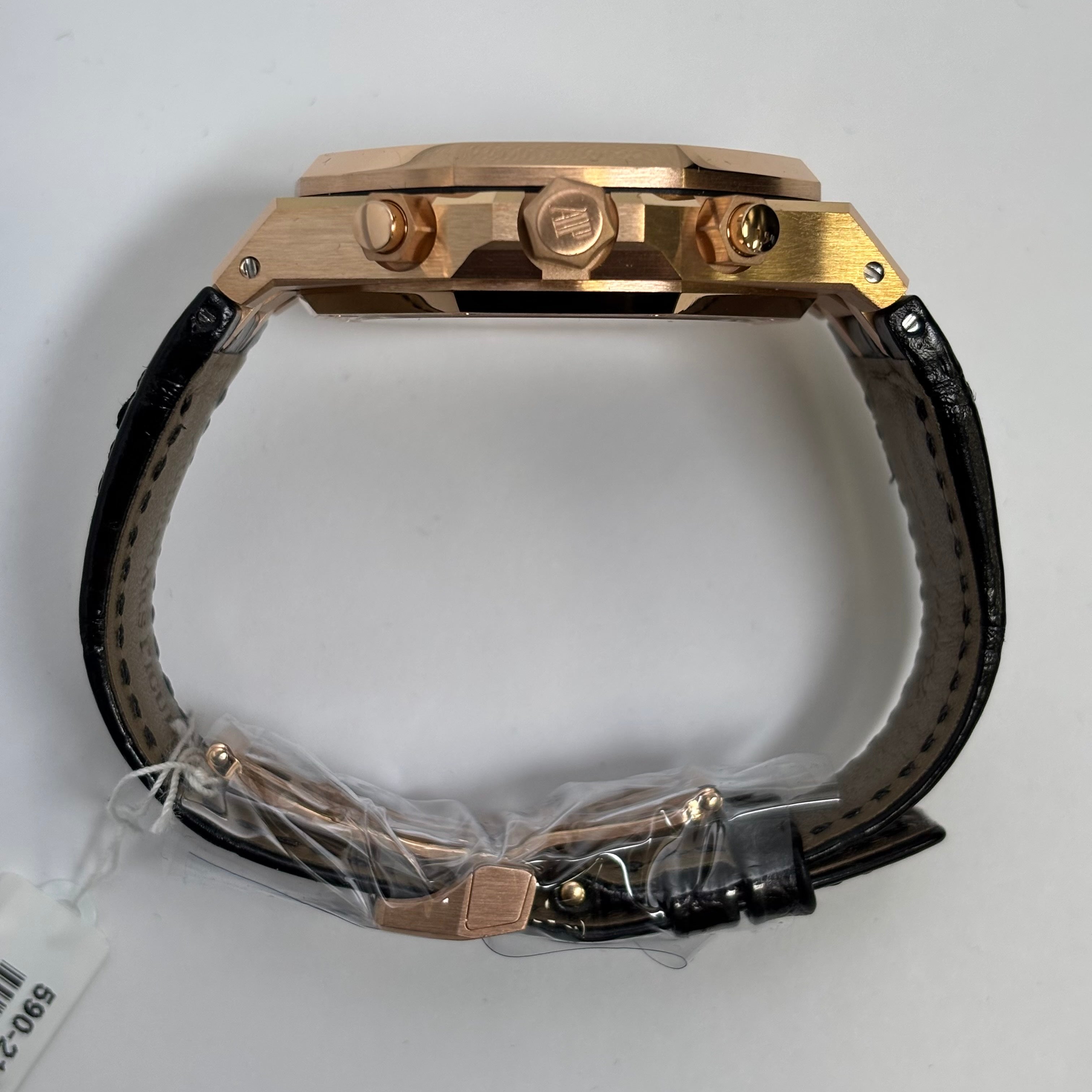 黒20、キャメル30 Audemars Piguet Royal Oak 41mm Black Dial Watch Ref# 26240OR.OO