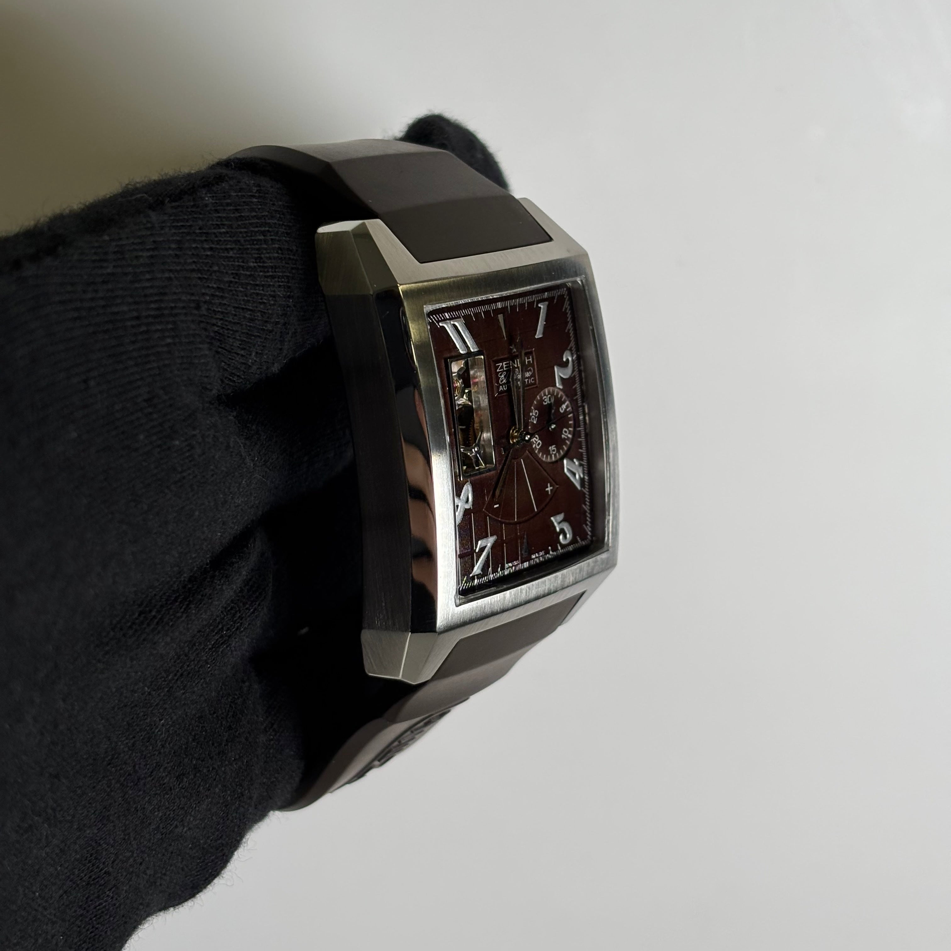 Zenith Port 34mm Black Dial Watch Ref# 03.0540.4021 - Happy Jewelers Fine Jewelry Lifetime Warranty