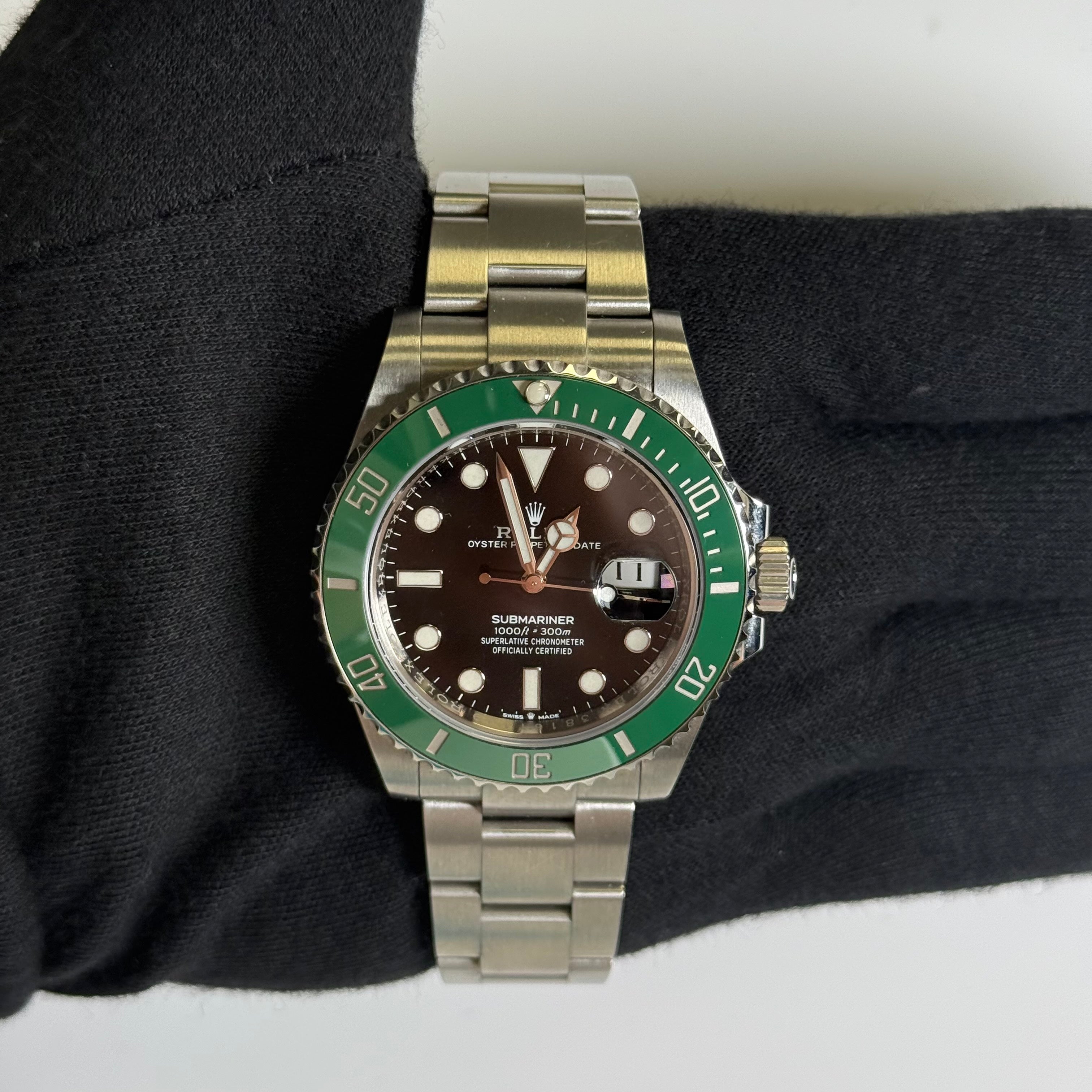 Rolex Submariner 41mm Black Dial Watch Ref# 126610LV - Happy Jewelers Fine Jewelry Lifetime Warranty