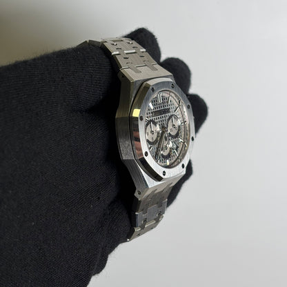 Audemars Piguet Royal Oak Grey Dial Watch Ref# 26715ST.OO.1356ST.02 - Happy Jewelers Fine Jewelry Lifetime Warranty