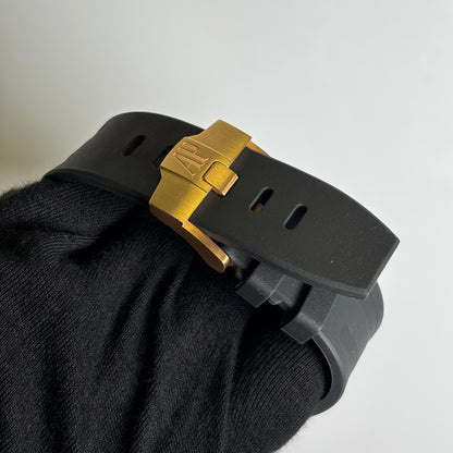 Audemars Piguet Royal Oak 42mm Black Dial Watch Ref# 26030RO.OO.D001IN.01 - Happy Jewelers Fine Jewelry Lifetime Warranty