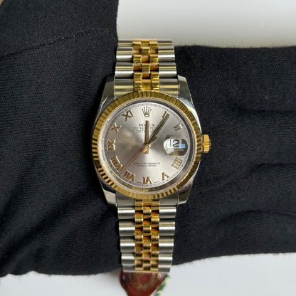 Rolex Datejust 36mm Silver Dial Watch Ref# 116233 - Happy Jewelers Fine Jewelry Lifetime Warranty