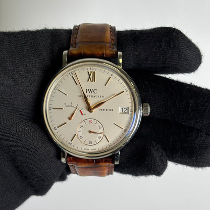 IWC Portofino 45mm Silver Dial Watch Ref# IW510103 - Happy Jewelers Fine Jewelry Lifetime Warranty