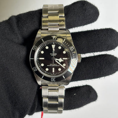 Tudor Black Bay 41mm Black Dial Watch Ref# 7941A1A0NU - Happy Jewelers Fine Jewelry Lifetime Warranty