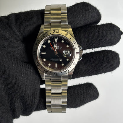 Rolex Explorer II 40mm Black Dial Watch Ref# 16570 - Happy Jewelers Fine Jewelry Lifetime Warranty