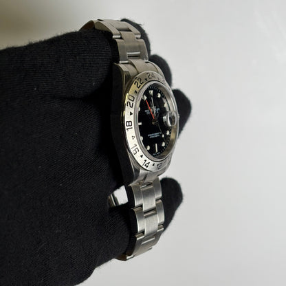 Rolex Explorer II 40mm Black Dial Watch Ref# 16570 - Happy Jewelers Fine Jewelry Lifetime Warranty